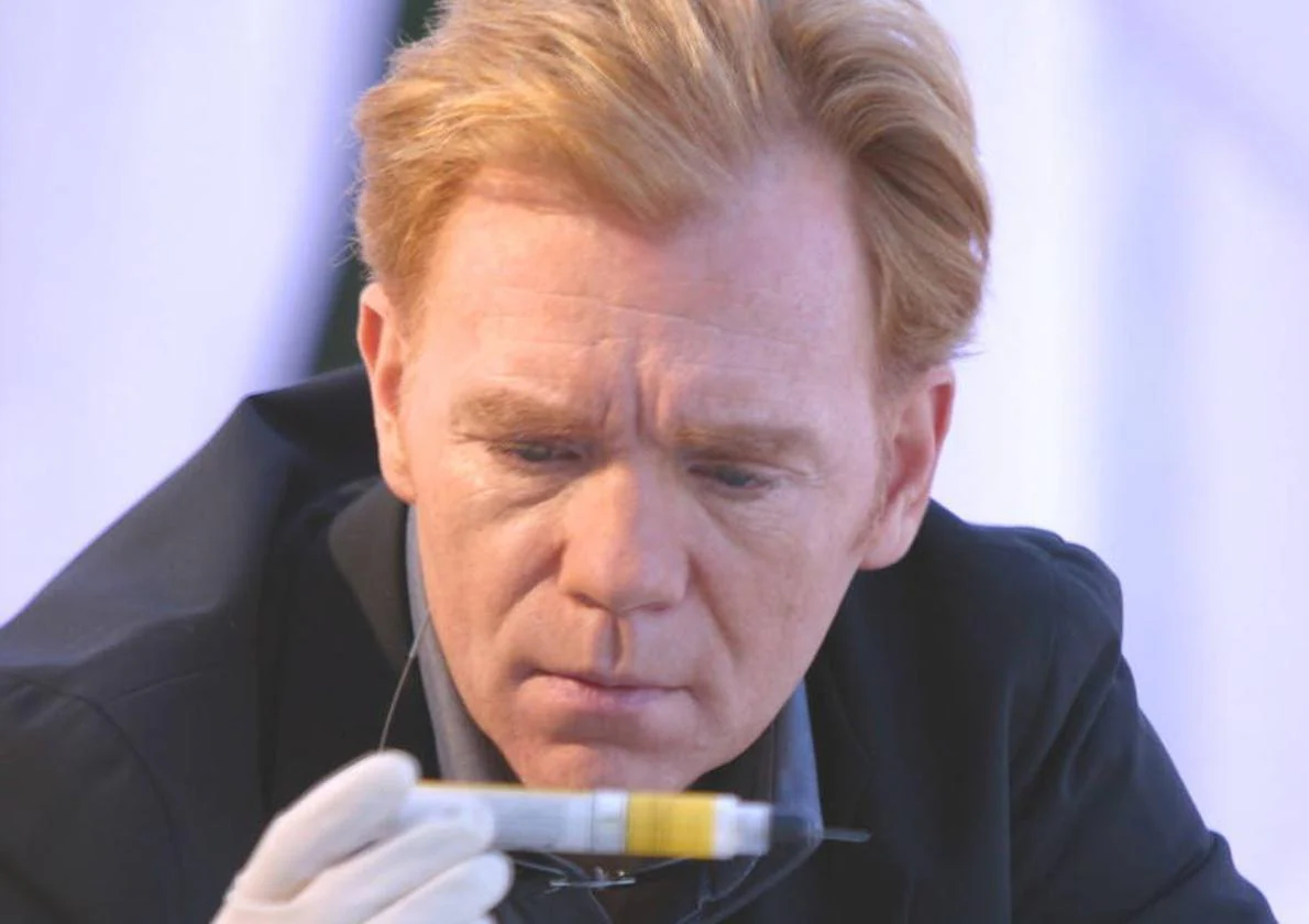 La llamativa imagen de David Caruso Horatio en CSI Miami de la